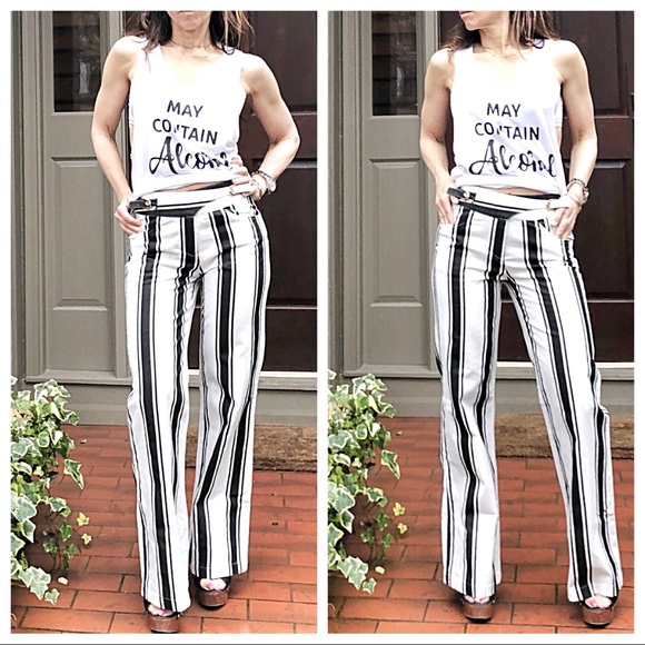 Pants - ✨LAST ONE ✨Wide leg striped pants